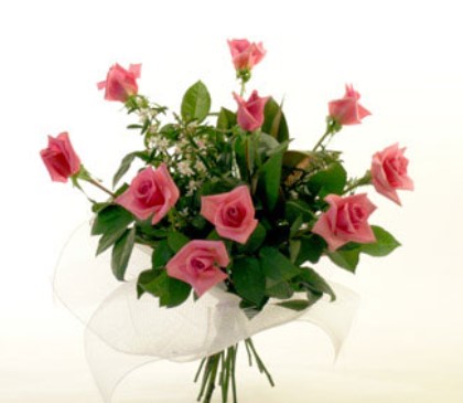 Pink Colour Rose Bouquets